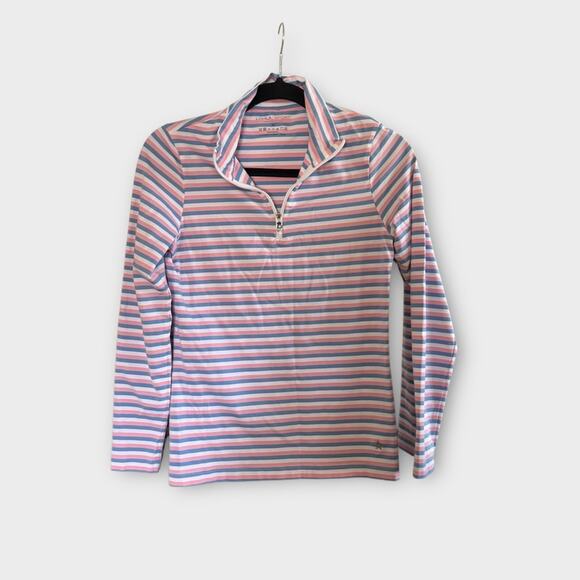 LOHLA SPORT Spring Stripes athleisure pullover - Picture 2 of 9